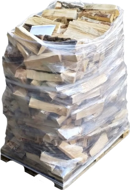 Bischofberger Holz Bouleau – Bois de chauffage sec suisse 25 cm (palette 430 kg)