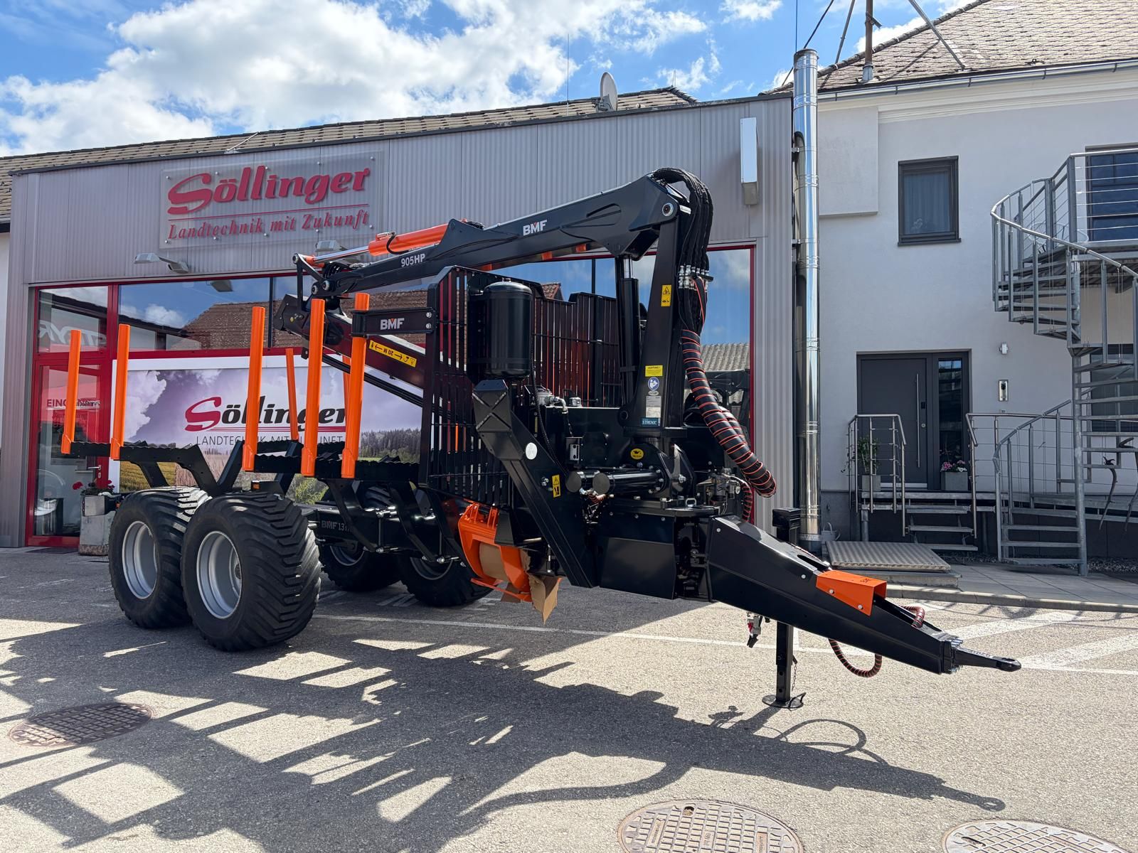 BMF 13T1 mit BMF 905 HP Kran