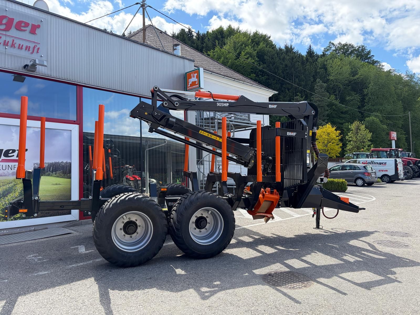 BMF 13T1 mit BMF 905 HP Kran