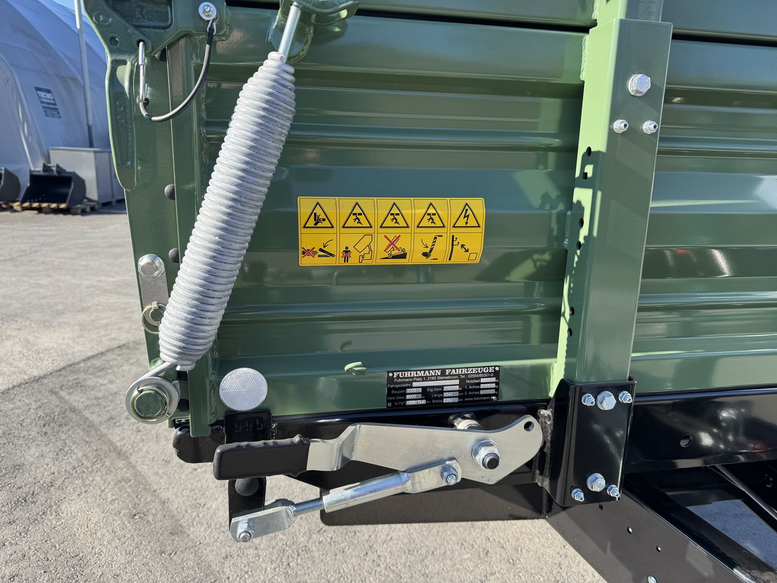 Fuhrmann FF 8.000 Einachs 4,14x2,15