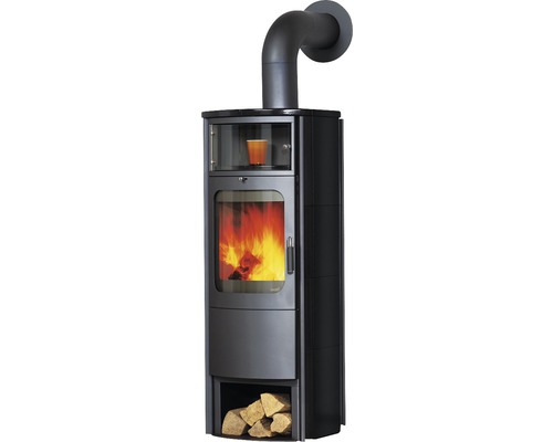 Kaminofen Hark Opera-B Grande Keramik metro-schwarz 7 kW