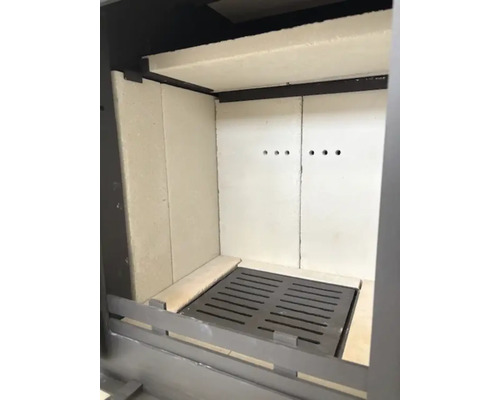 Kaminofen Kachelofen DOMOFIRE Genf Keramik weiß 9 kW mit Wärmespeicher
