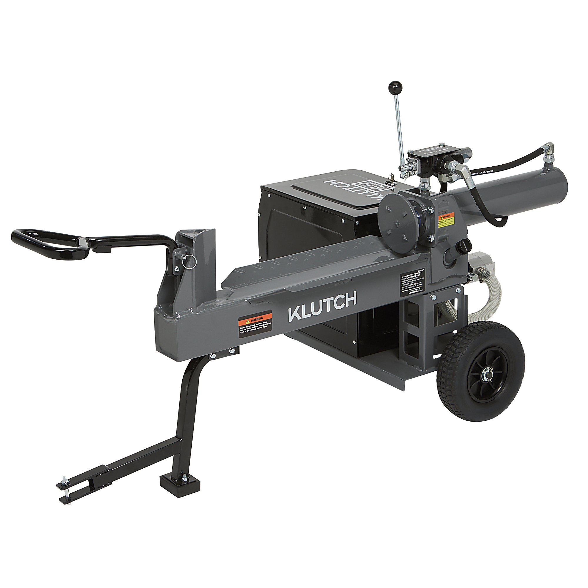 Klutch Holzspalter, KLiQ 57,6V, 20 Tonnen Spaltkraft, bürstenlos, akkubetrieben, ohne Akku (Art.-Nr. 6168007)