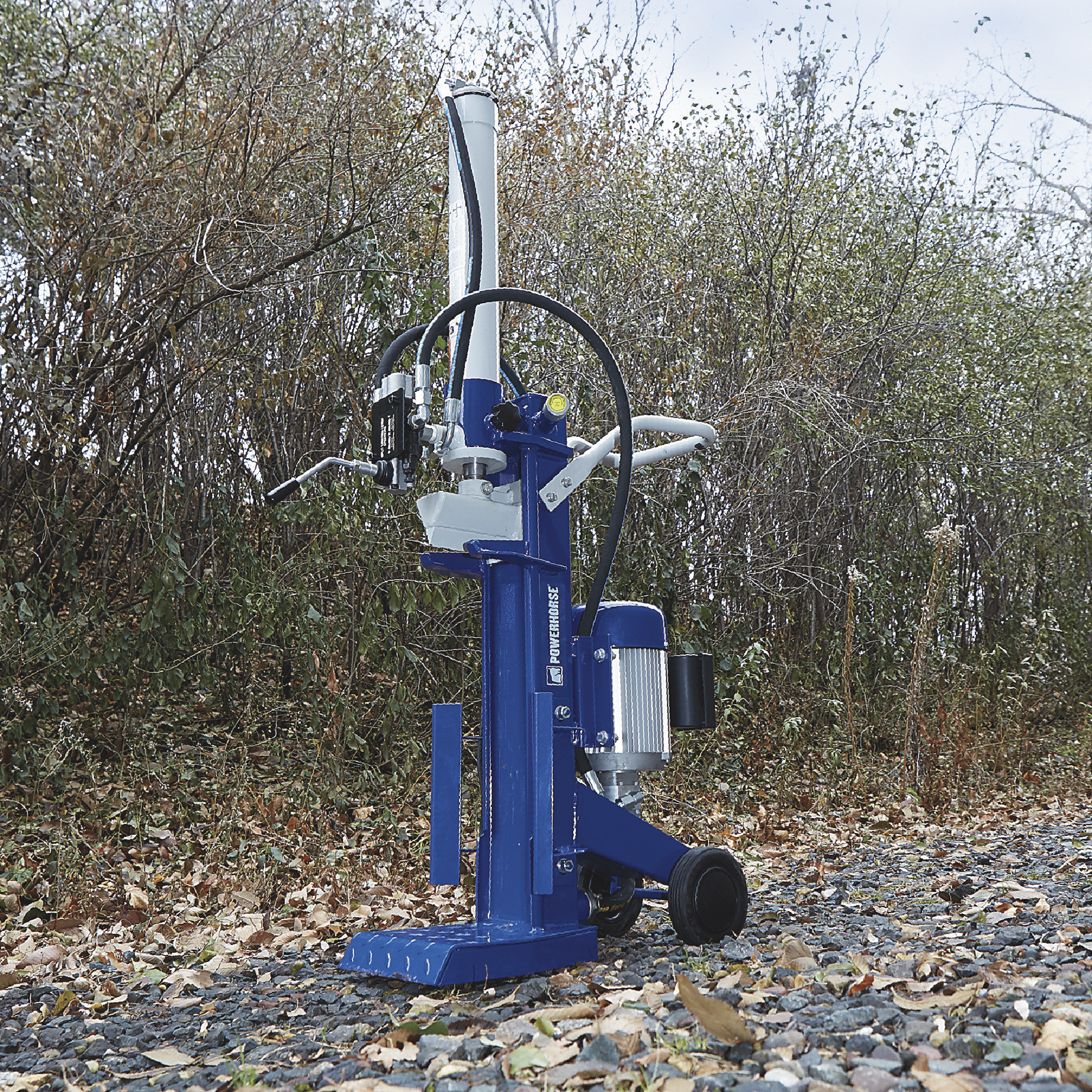 Powerhorse Horizontal-/Vertikal-Elektro-Holzspalter, 8 Tonnen, 15 Ampere, 120-V-Motor