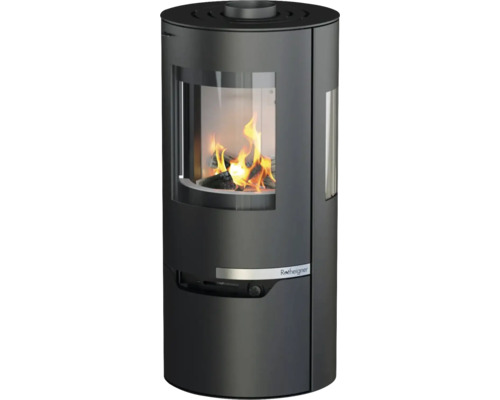 Rotheigner Kaminofen Wallis automatik Stahl schwarz 6 kW